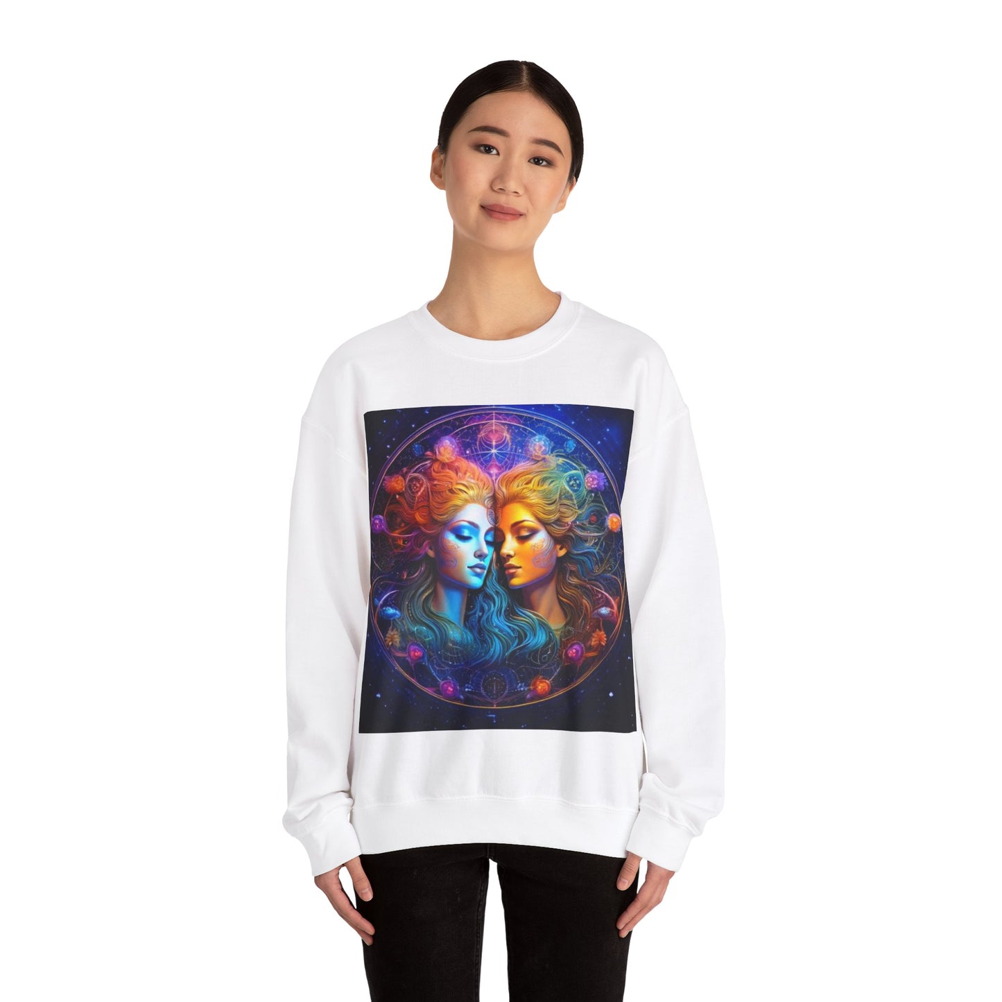 Gemini Crewneck Sweatshirt | Zodiac Apparel, Unisex Sweatshirt