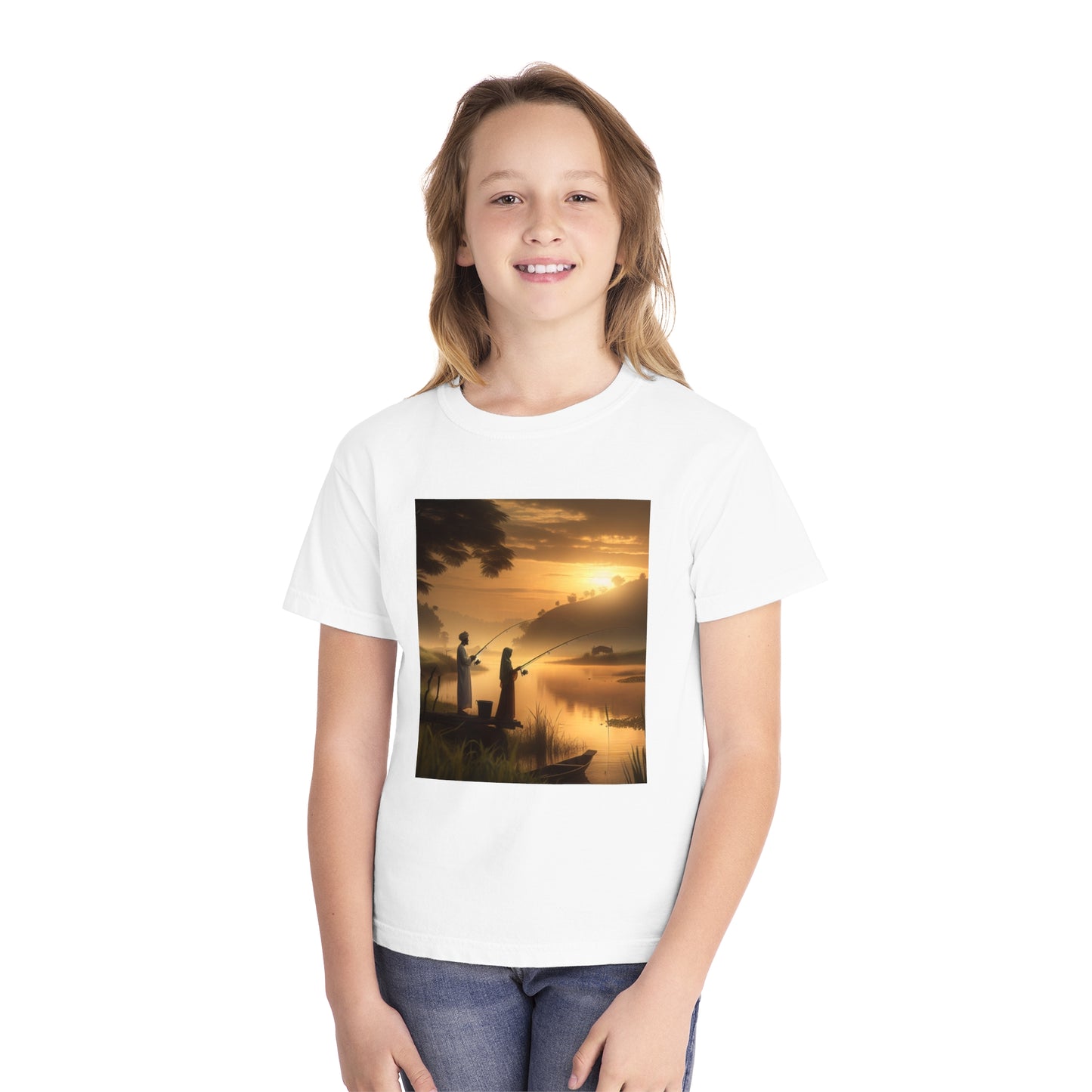 Fishing Youth Midweight Tee