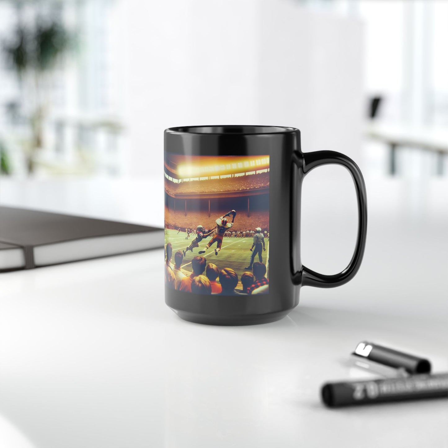 Football Mug | Vibrant Design | Perfect Gift for Football Fans, Father's Day, Birthday