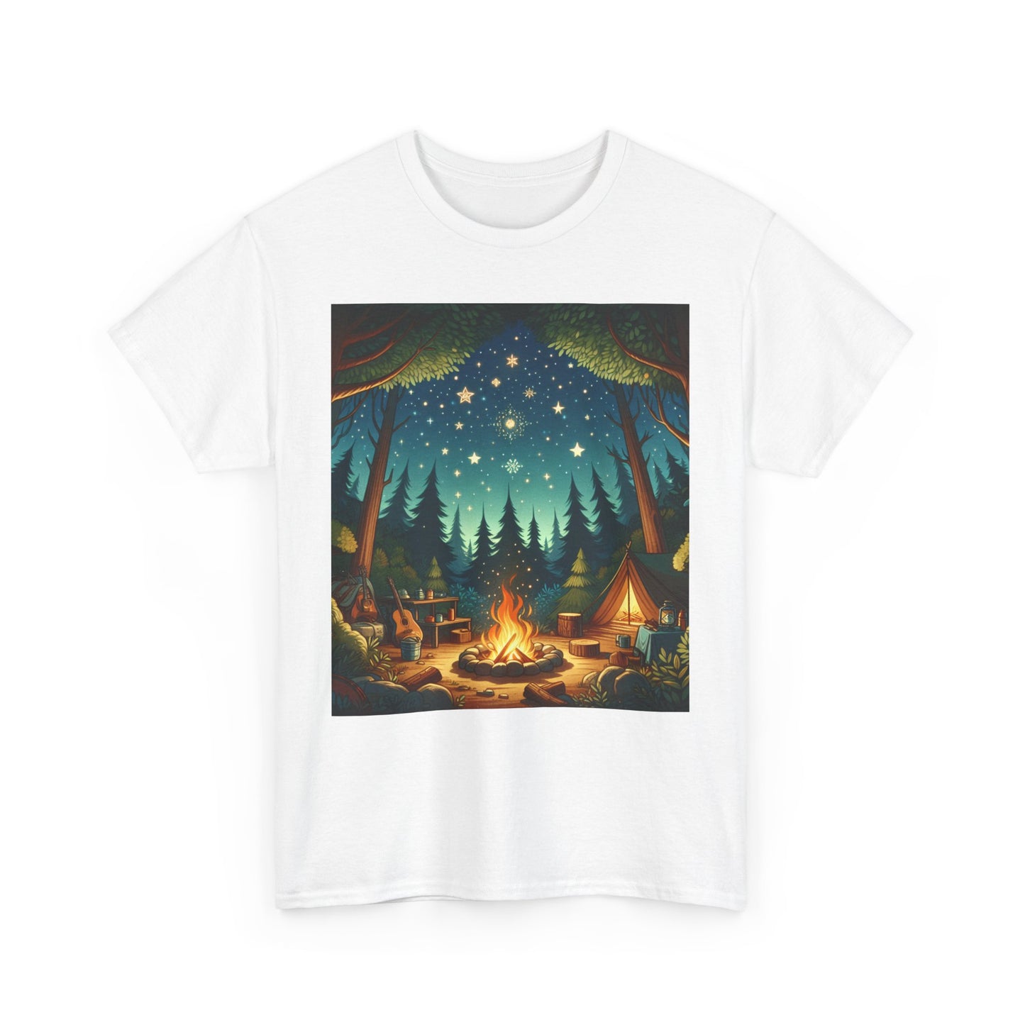 Camping Women's Heavy Cotton Tee