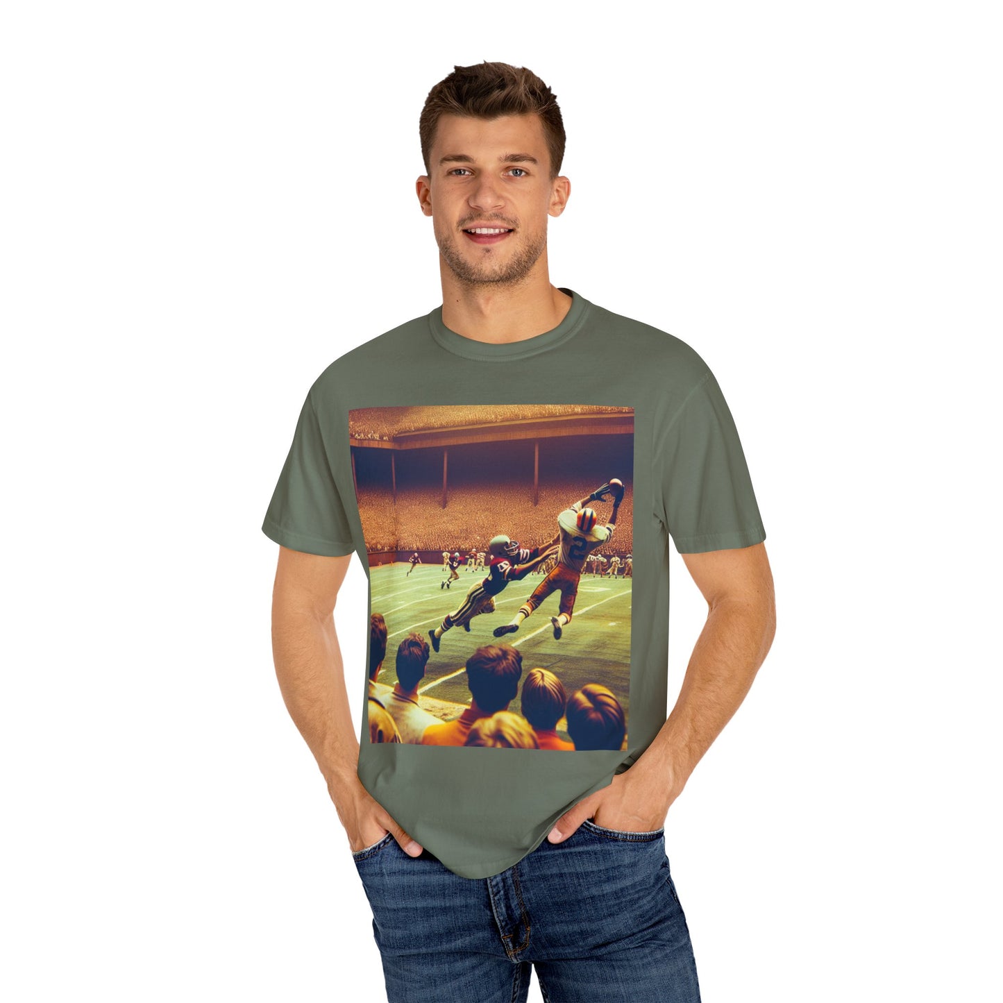 Vintage Football Unisex T-shirt, Retro Sports Tee, Fitness Apparel, Game Day Wear, Festival Outfit