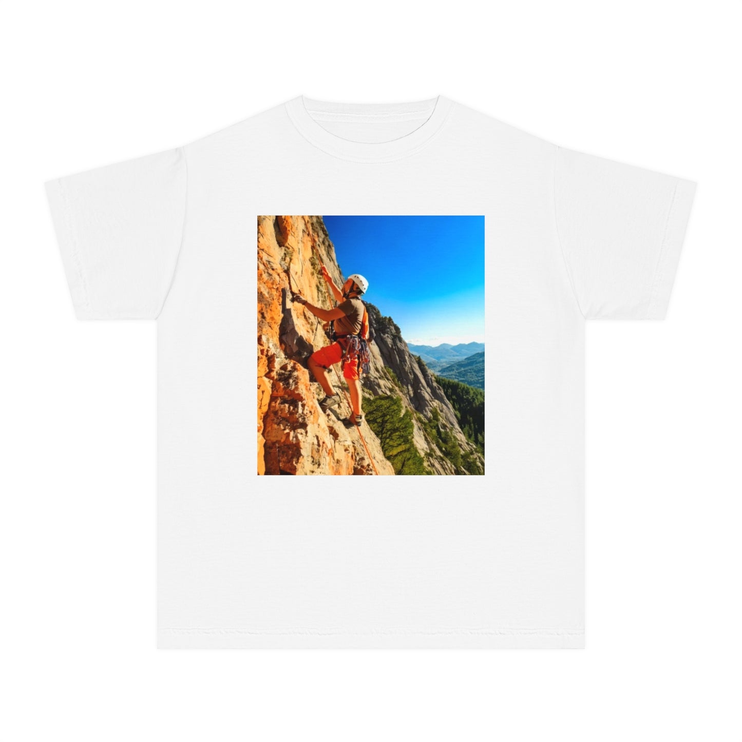 Rock Climbing Youth Midweight Tee
