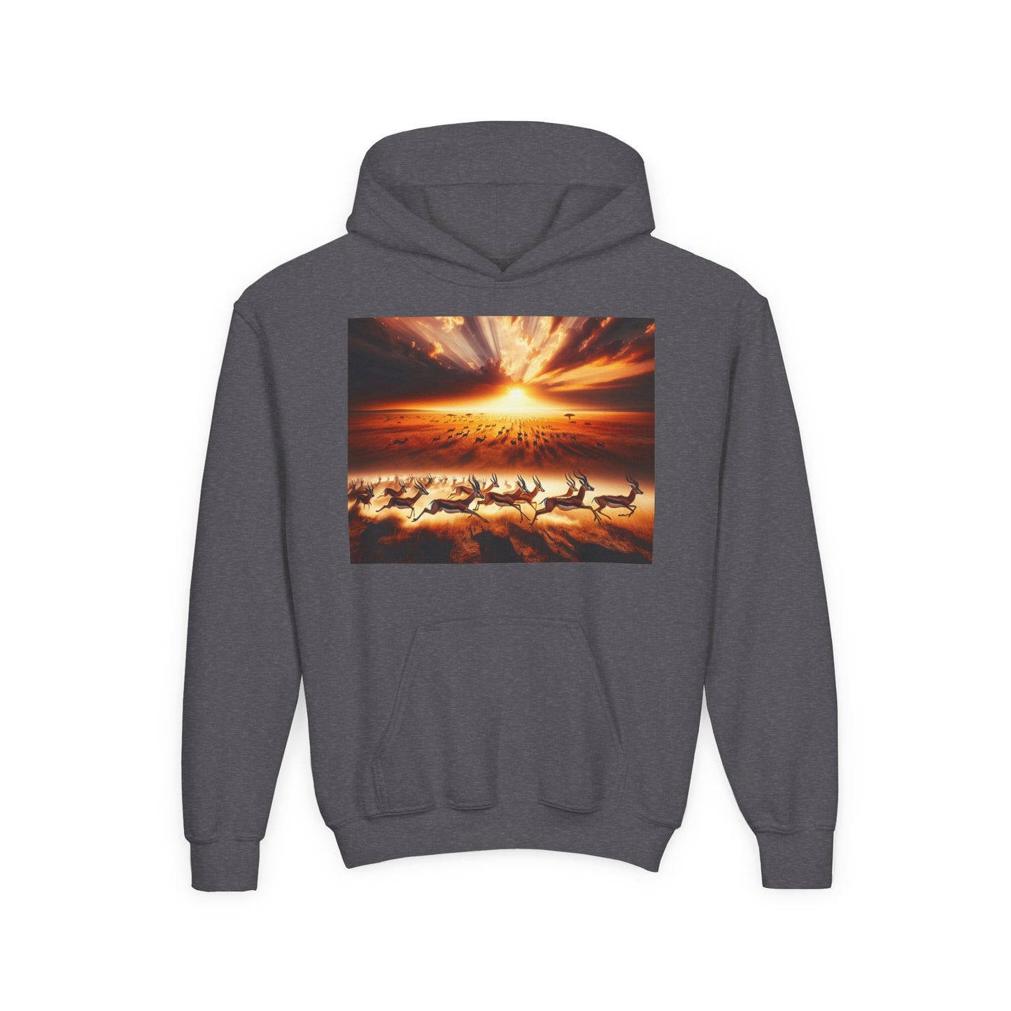 Gazelles Youth Hoodie - Heavy Blend Sweatshirt