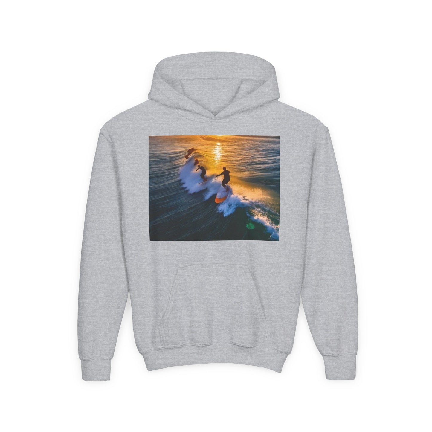 Surfing Youth Hoodie - Heavy Blend Sweatshirt