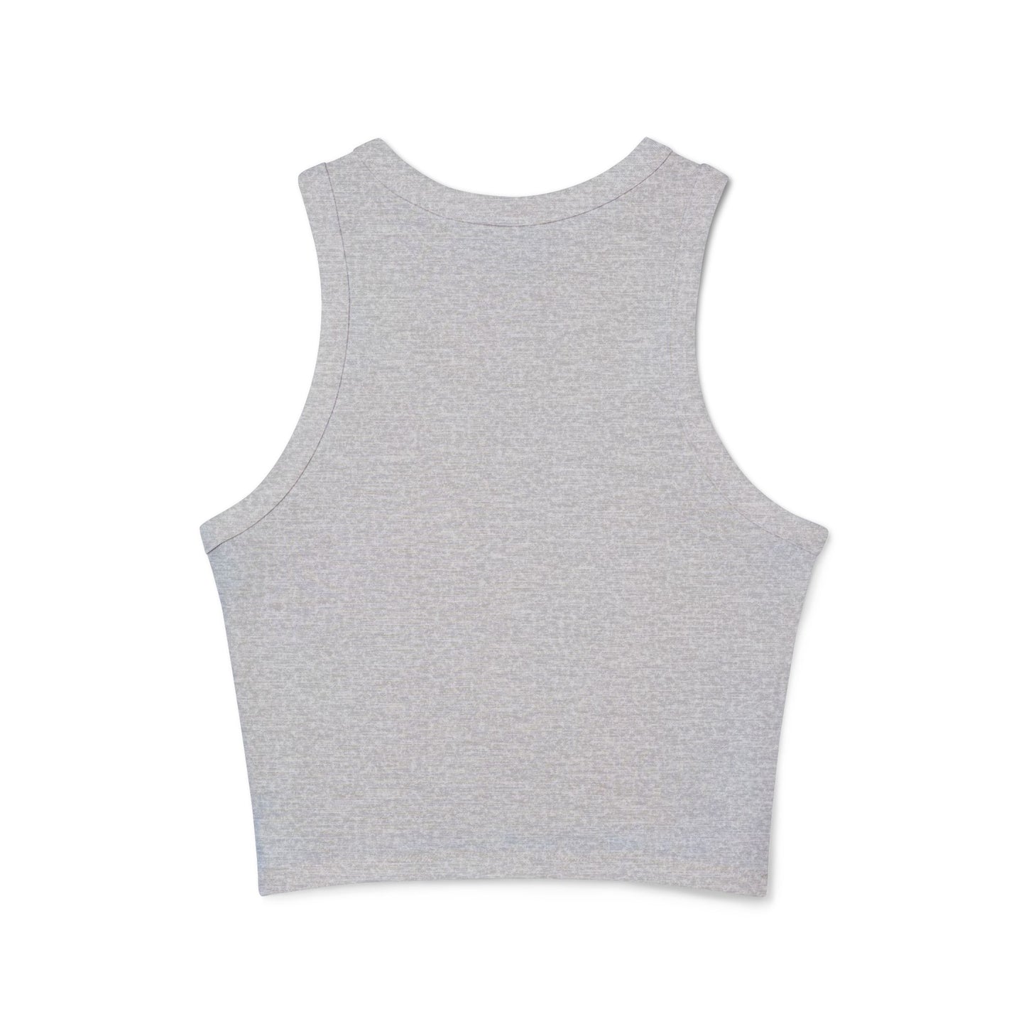 Gemini Women's Micro Rib Racer Tank Top - Vibrant Galaxy Design