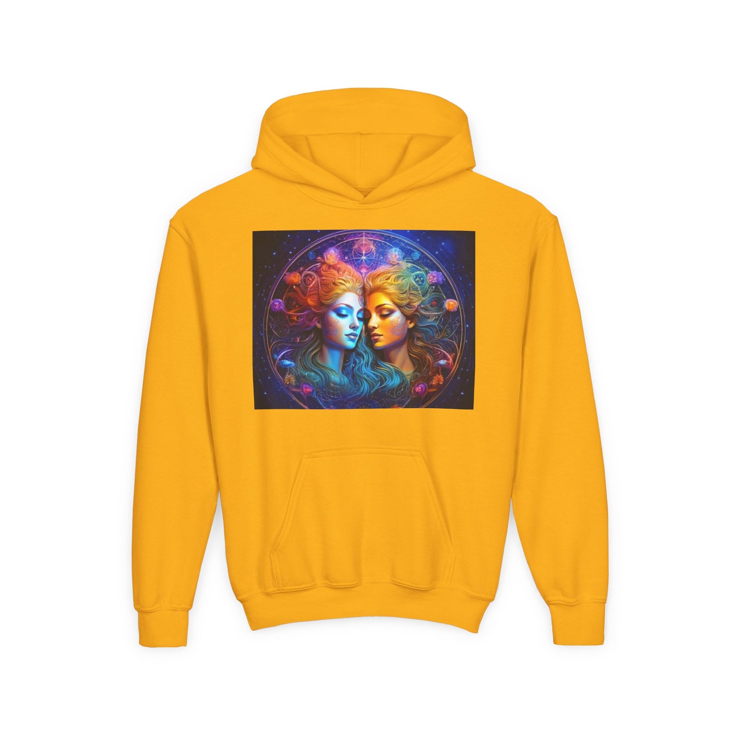 Gemini Youth Hoodie - Heavy Blend Sweatshirt