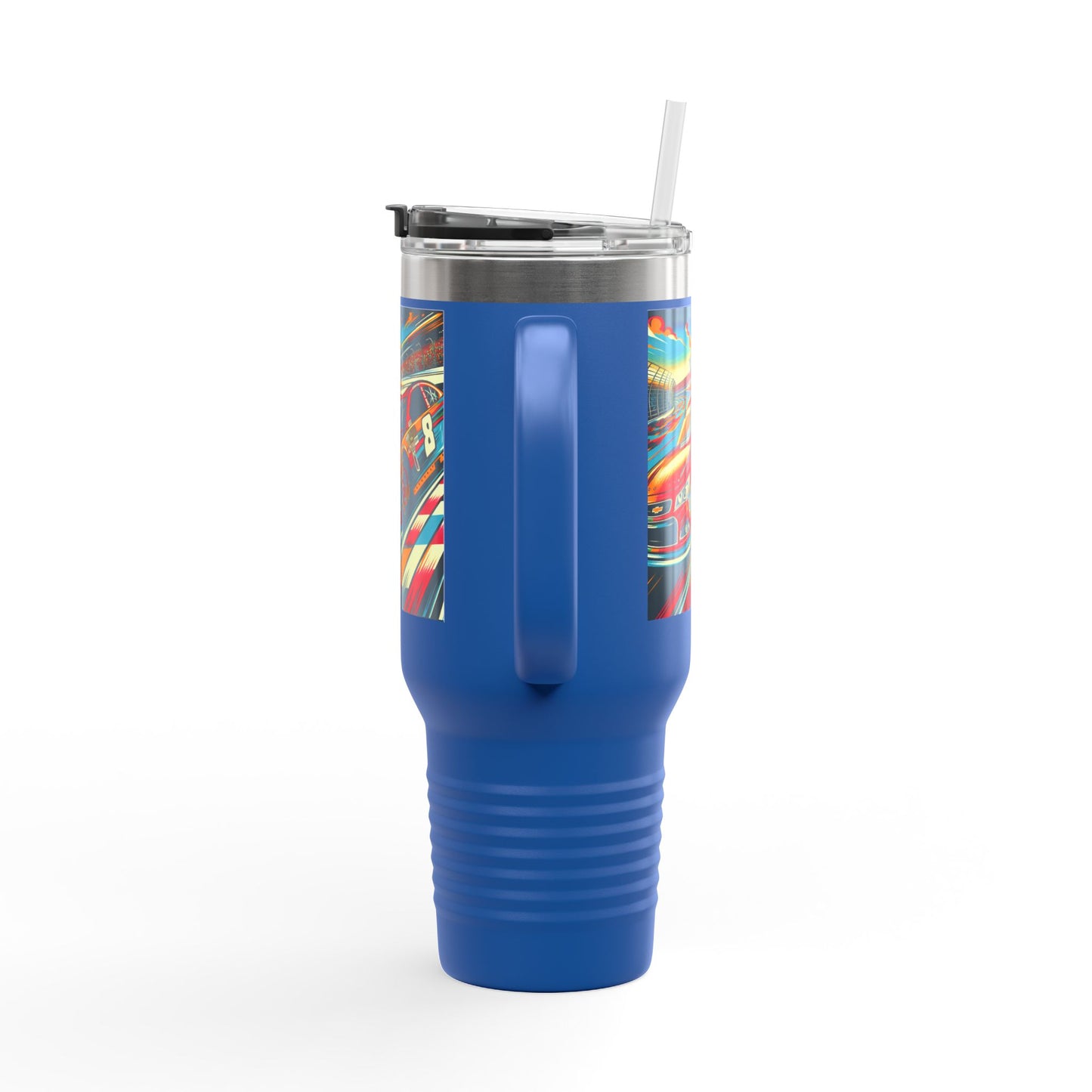Vintage NASCAR Insulated Travel Mug, 40oz, Perfect for Fans, Sports Events, Coffee, Tea, Water
