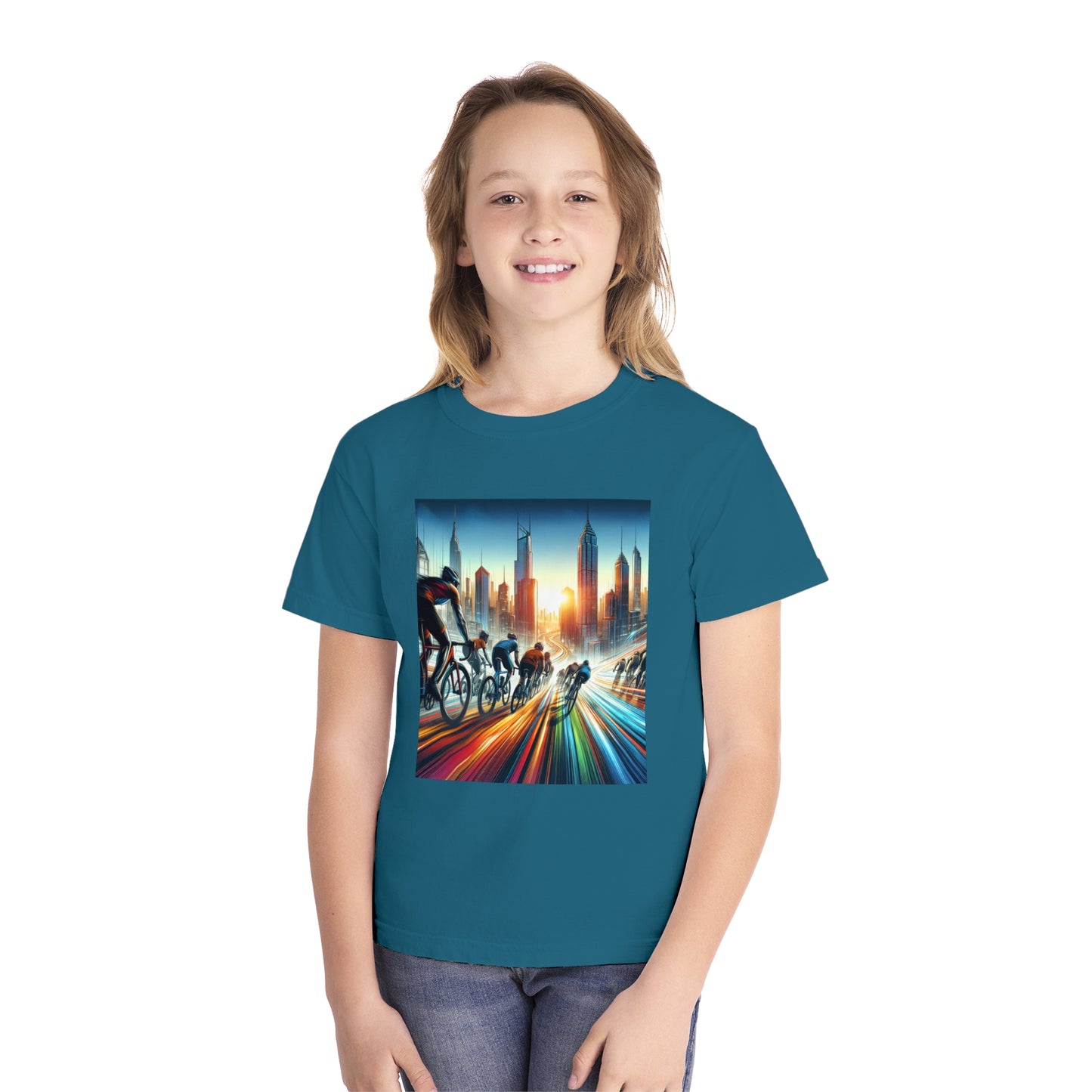 Cycling Youth Midweight Tee