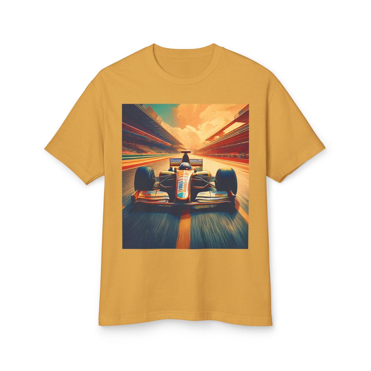 F1 Heavyweight Tee - Unisex Garment-Dyed Shirt