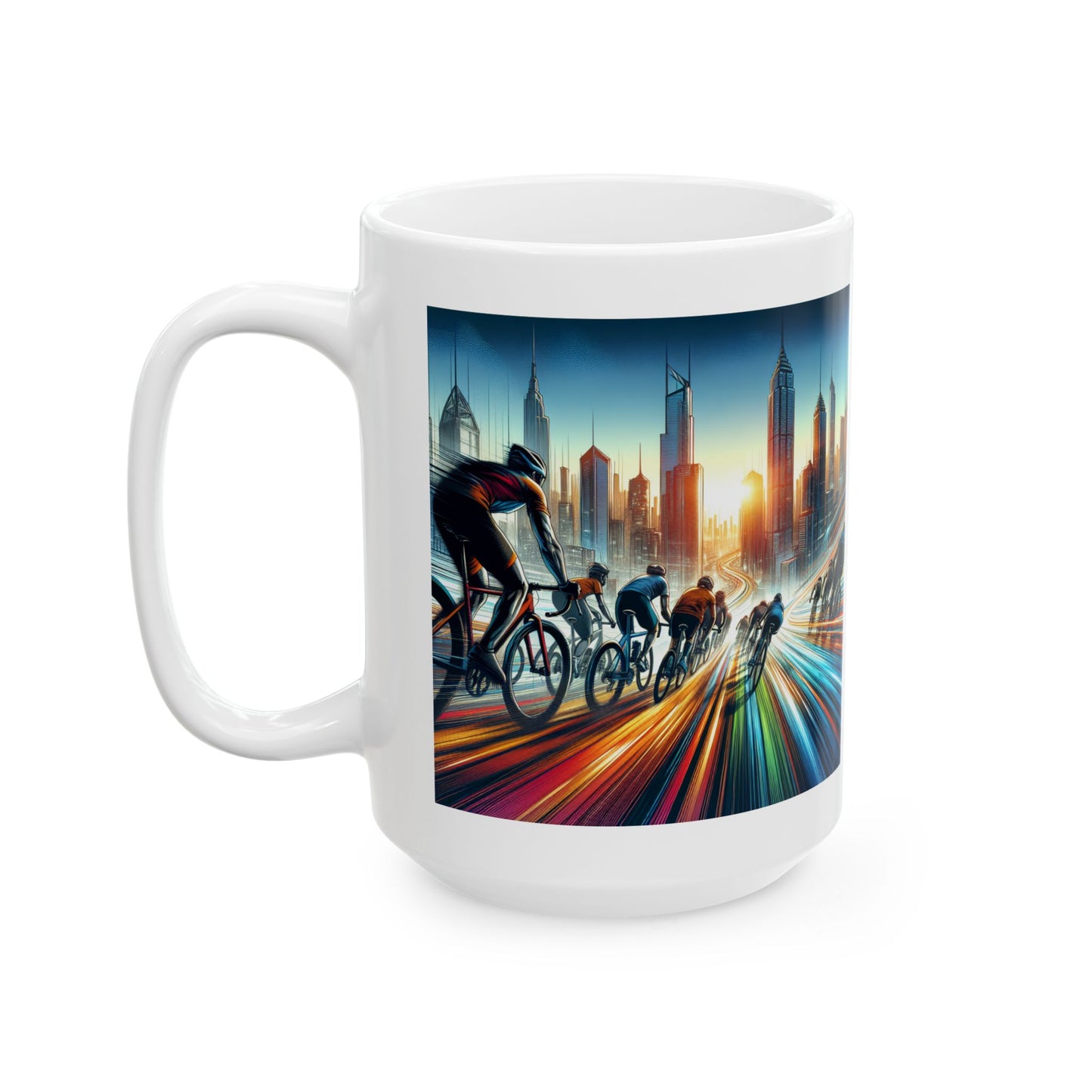 Cycling Ceramic Mug