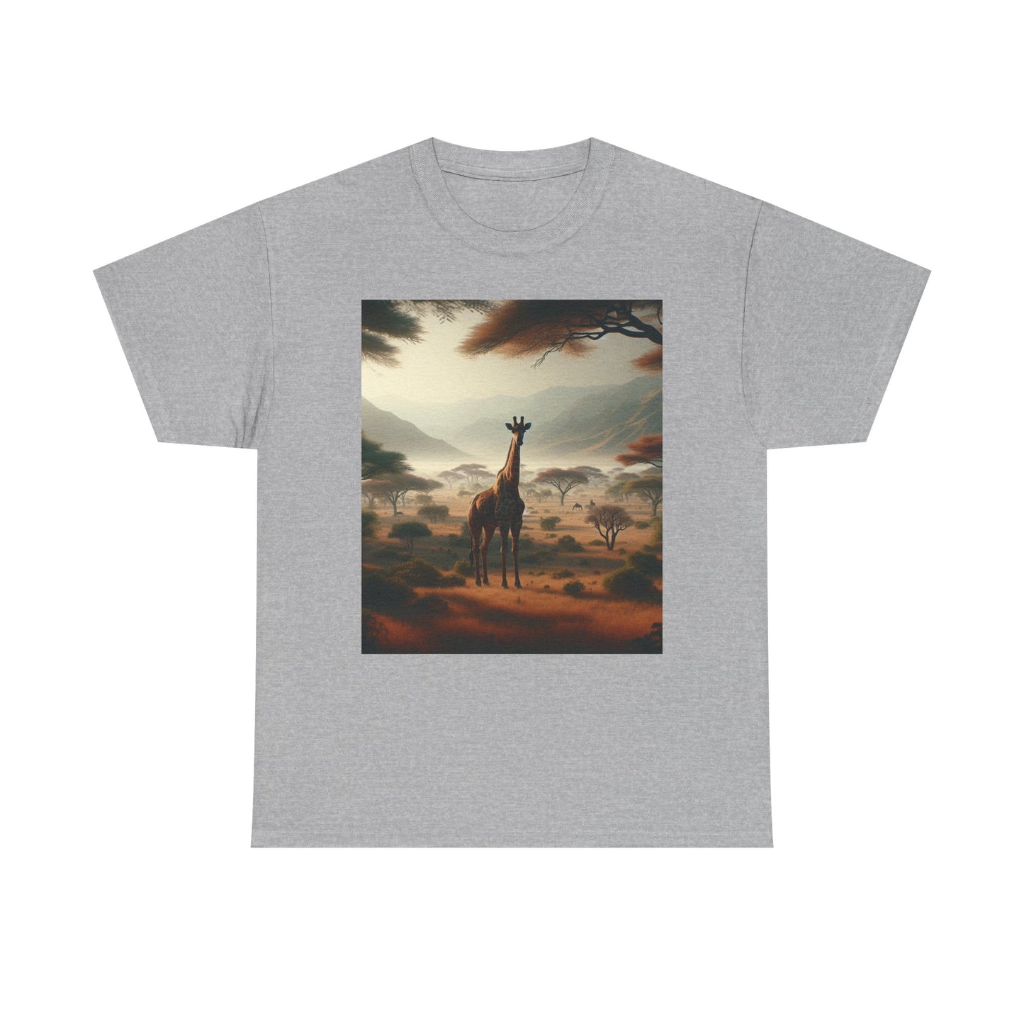 Giraffes Women's Heavy Cotton Tee