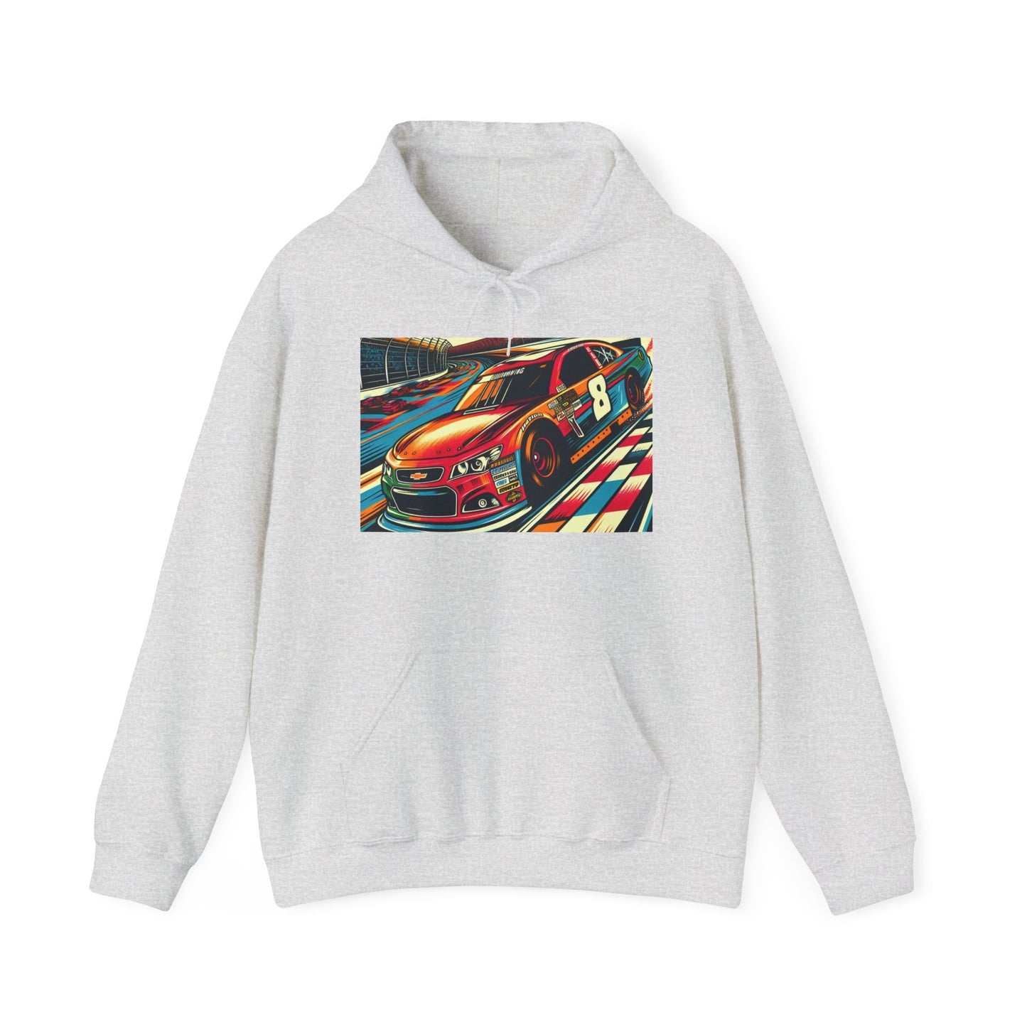 Nascar 8 Unisex Hoodie - Racing Vibes