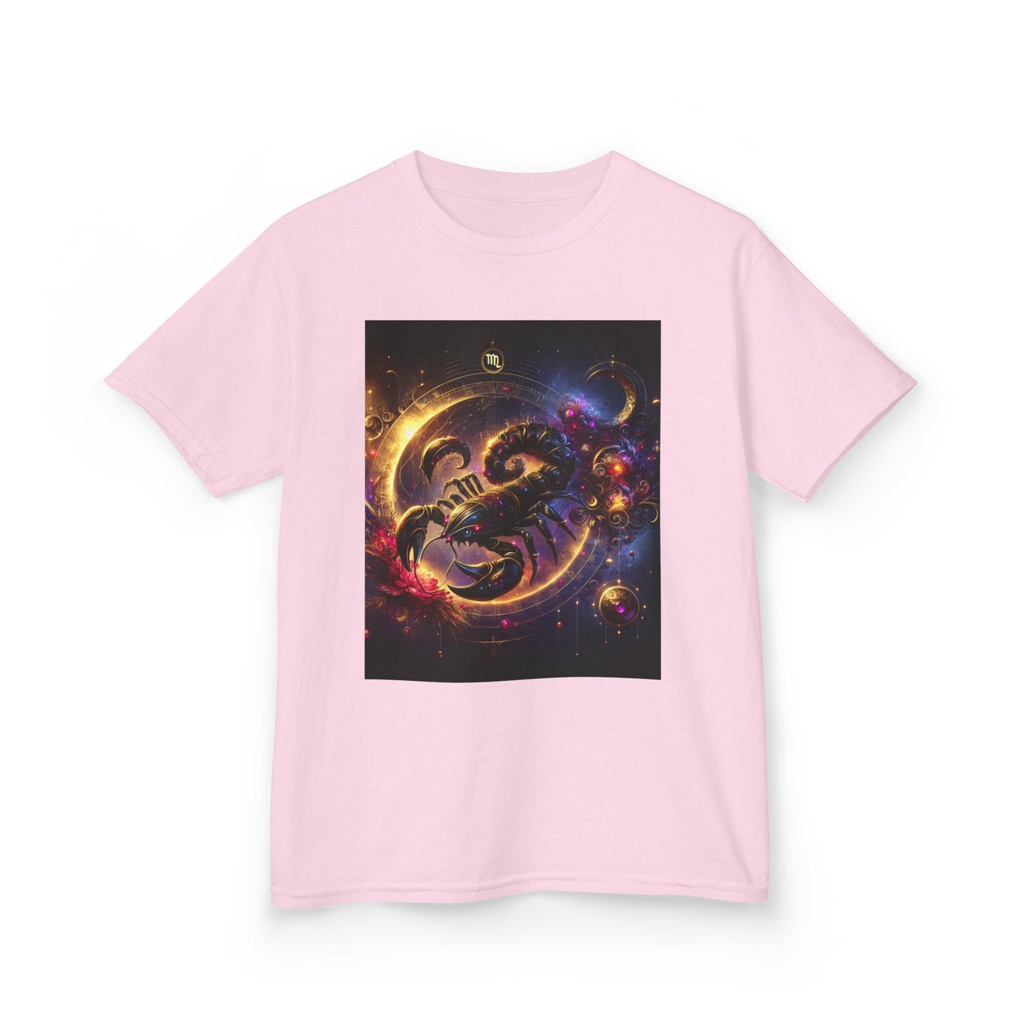 Scorpio Horoscope Kids Tee - Cosmic Zodiac T-Shirt for Astrology Lovers, Birthday Gift, Everyday Wear, Reference Guide, Unique Design