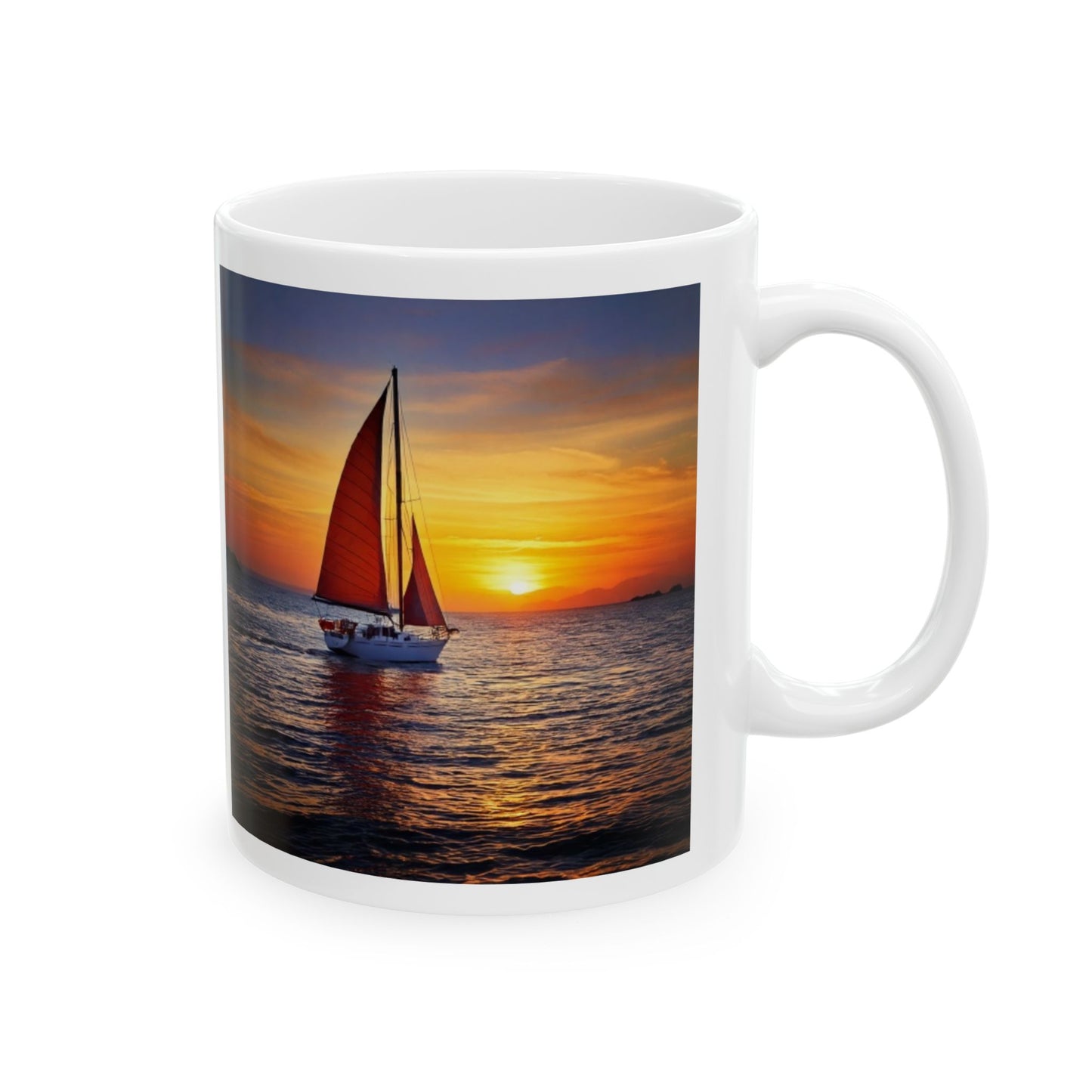 Sailing Ceramic Mug