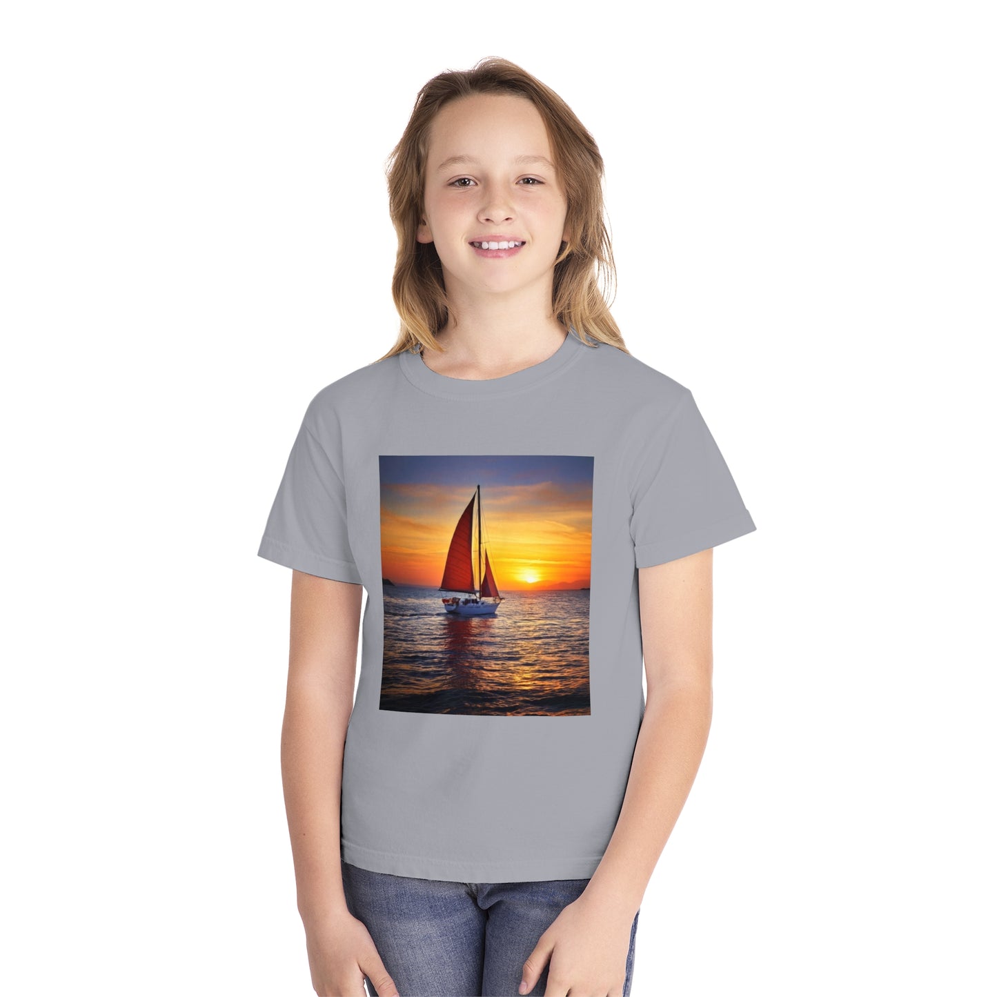 Sailing Youth Midweight Tee