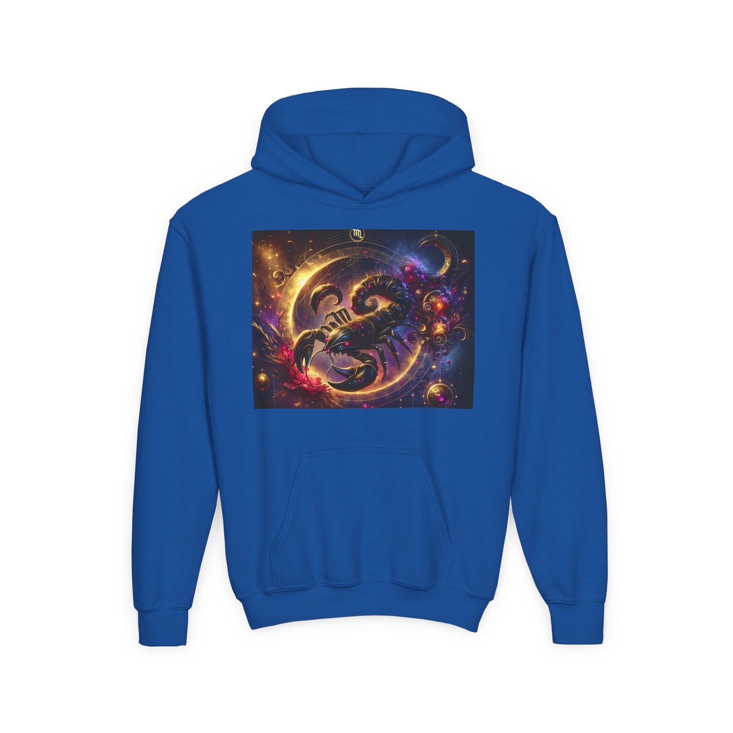 Scorpio Youth Hoodie - Heavy Blend Sweatshirt