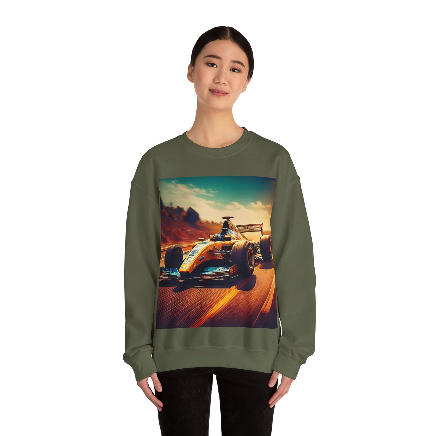 Race Car Crewneck Sweatshirt | Racing Apparel, Unisex Sweatshirt, F1 Gift, Motorsports Clothing, Car Enthusiasts Sweatshirt
