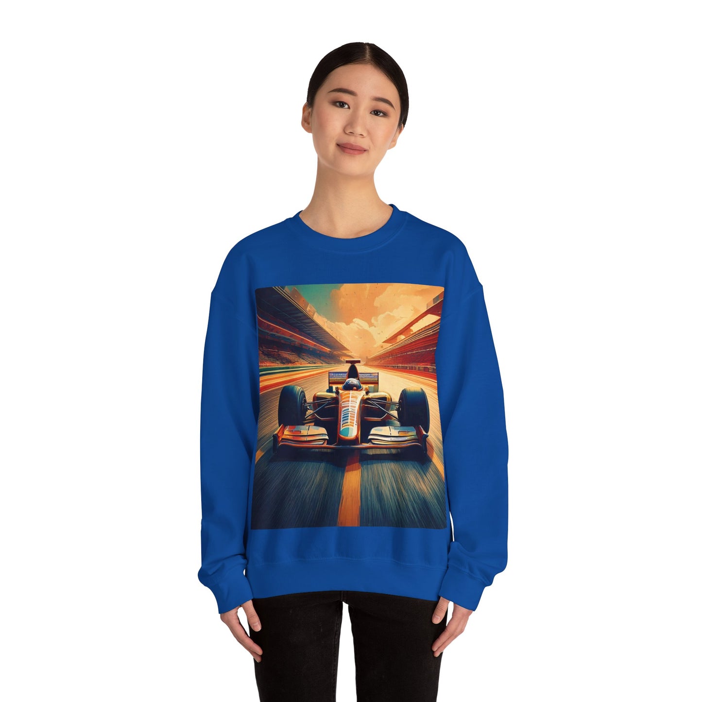 Race Car Crewneck Sweatshirt | Racing Apparel, Unisex Sweatshirt, F1 Gift, Motorsports Clothing, Car Enthusiasts Sweatshirt