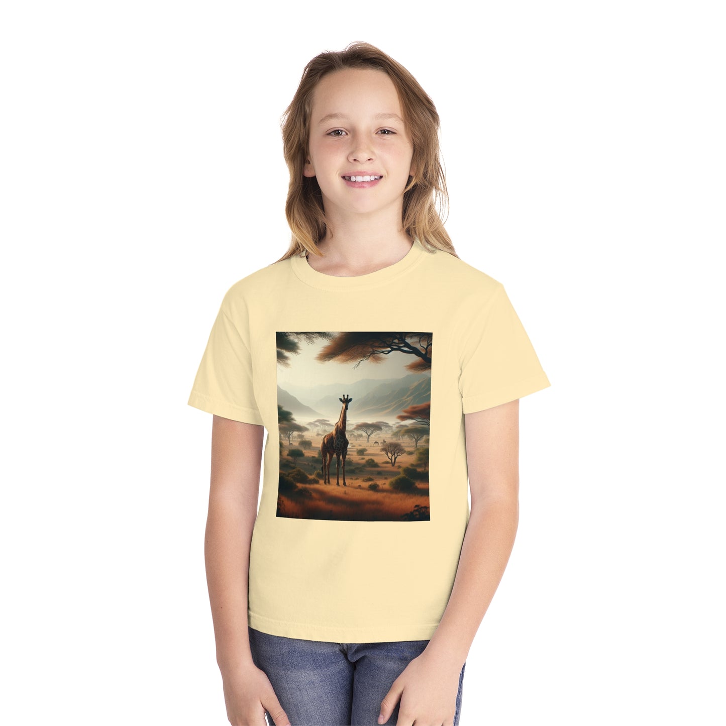 Giraffes Youth Midweight Tee