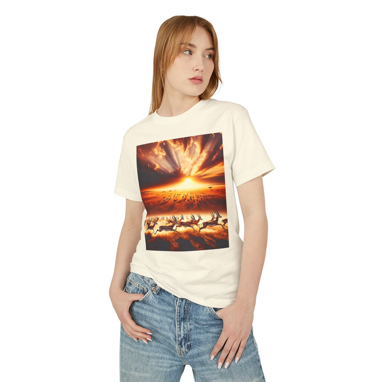 Gazelles Heavyweight Tee - Unisex Garment-Dyed Shirt