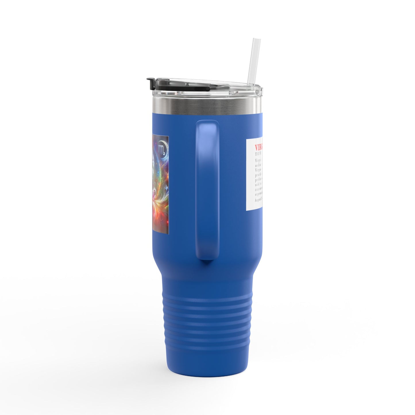 Virgo Insulated Travel Mug, 40oz, Perfect for Zodiac Fans, Coffee, Tea, Water