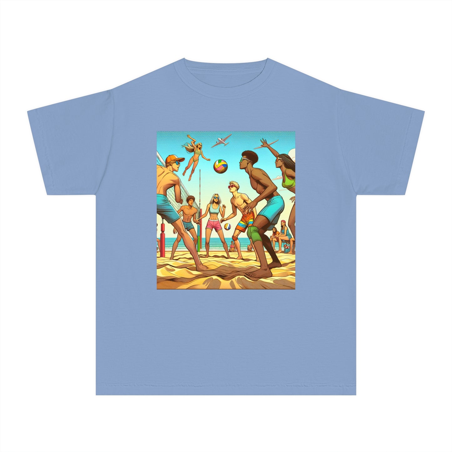 Volleyball Youth Midweight Tee