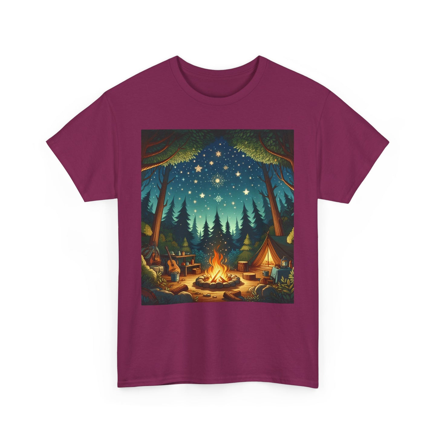 Camping Women's Heavy Cotton Tee