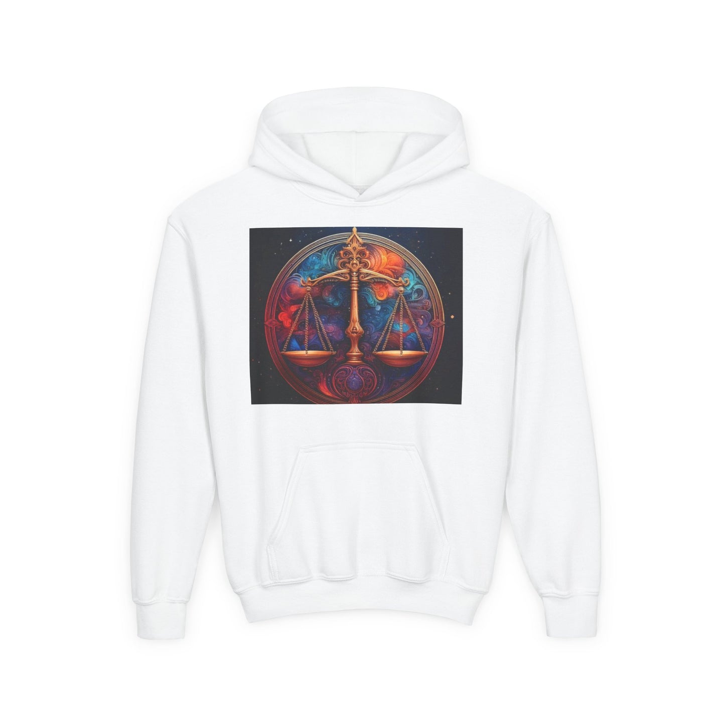 Libra Youth Hoodie - Heavy Blend Sweatshirt