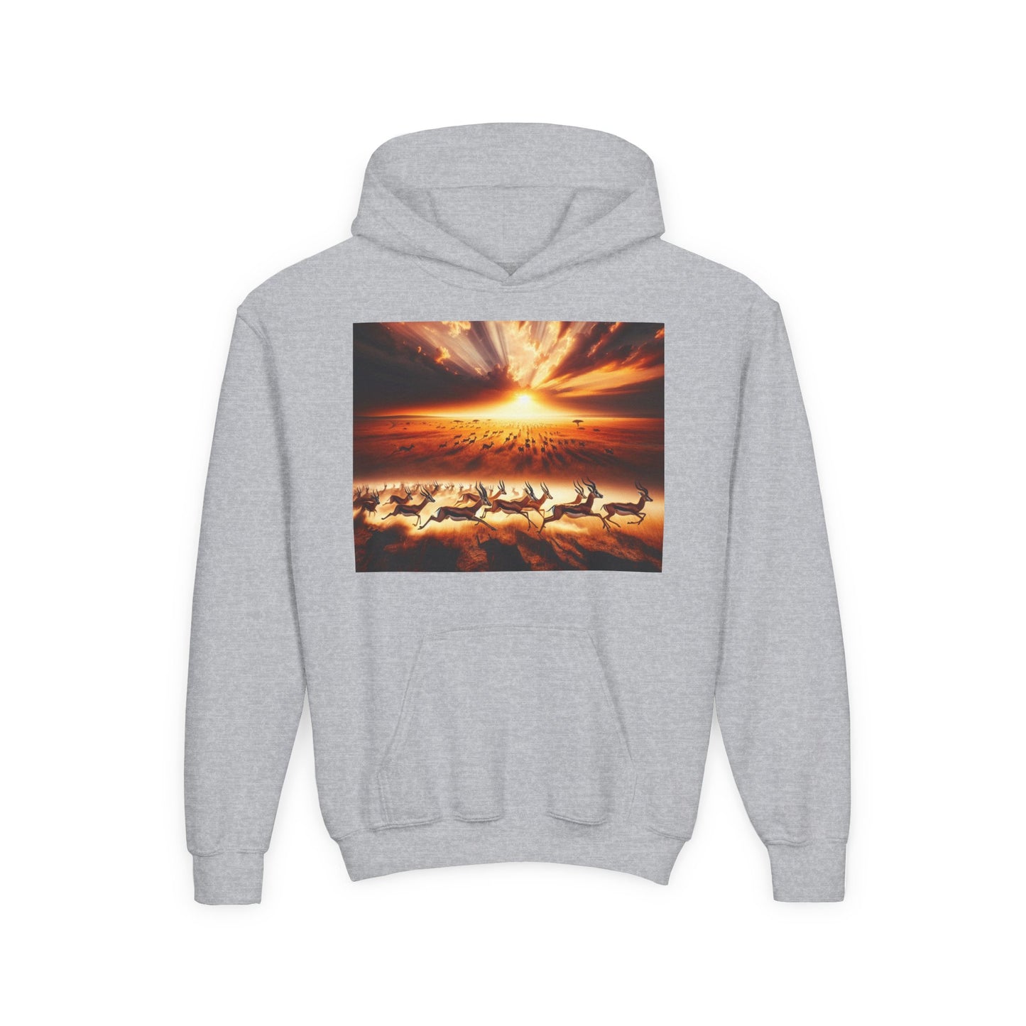 Gazelles Youth Hoodie - Heavy Blend Sweatshirt