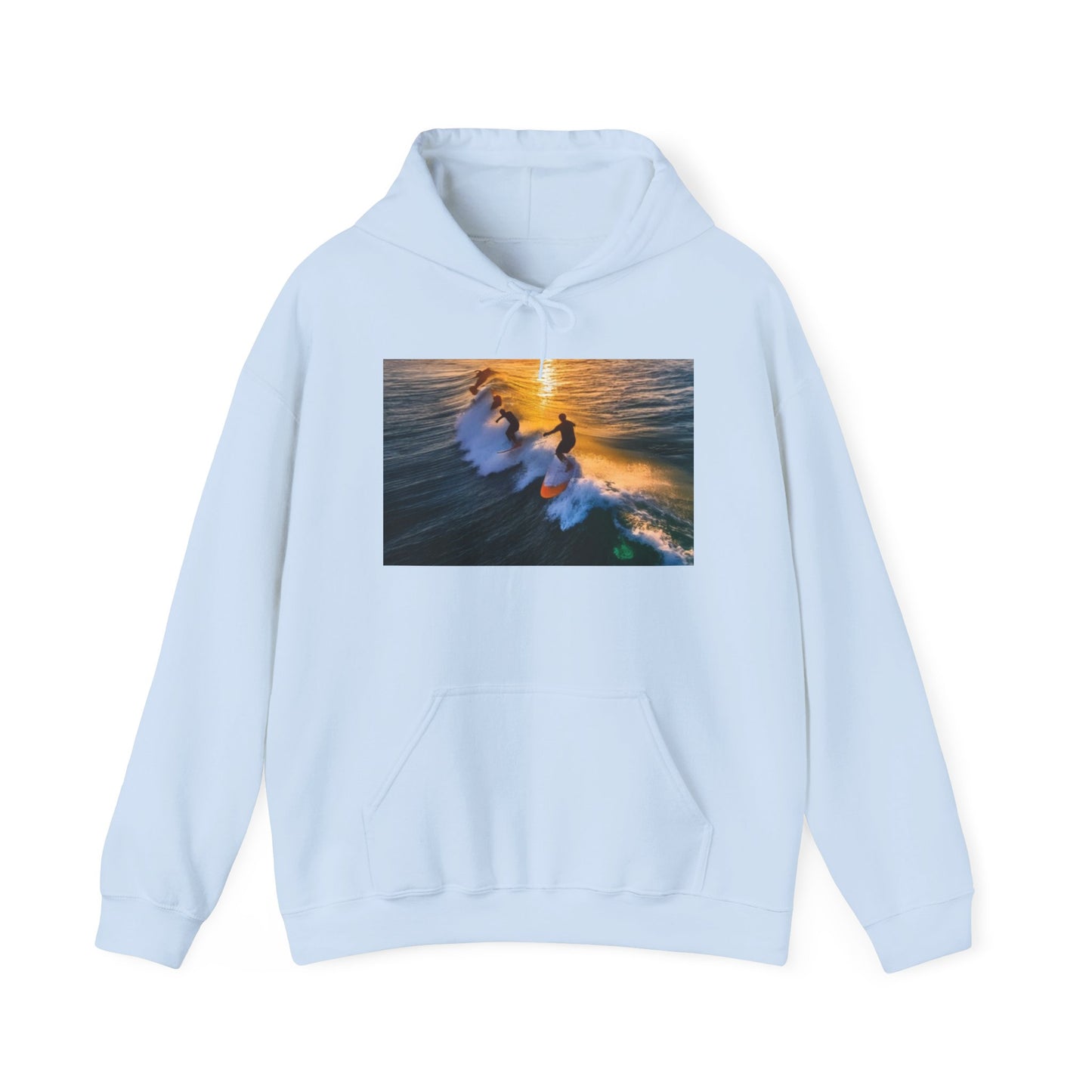 Surfing Unisex Hoodie - Sports Team Vibes