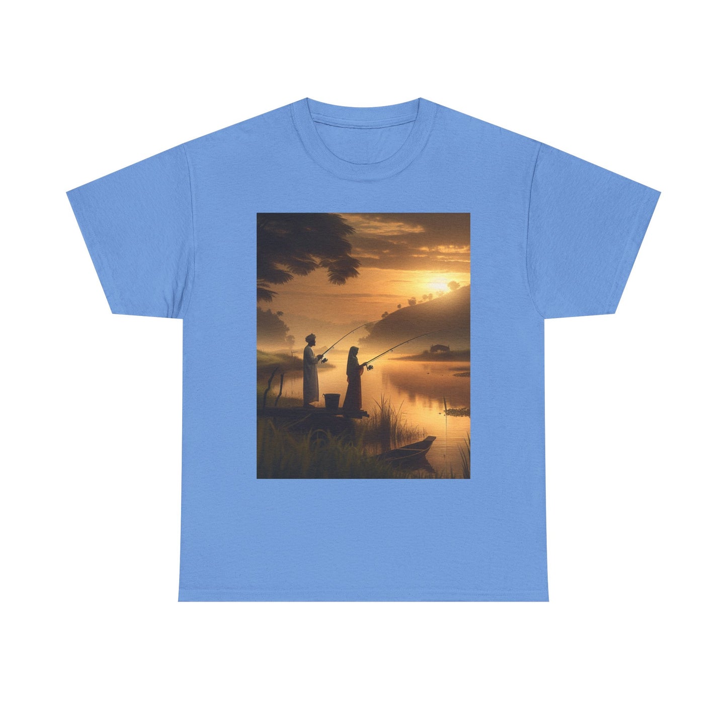 Fishing Women's Heavy Cotton Tee
