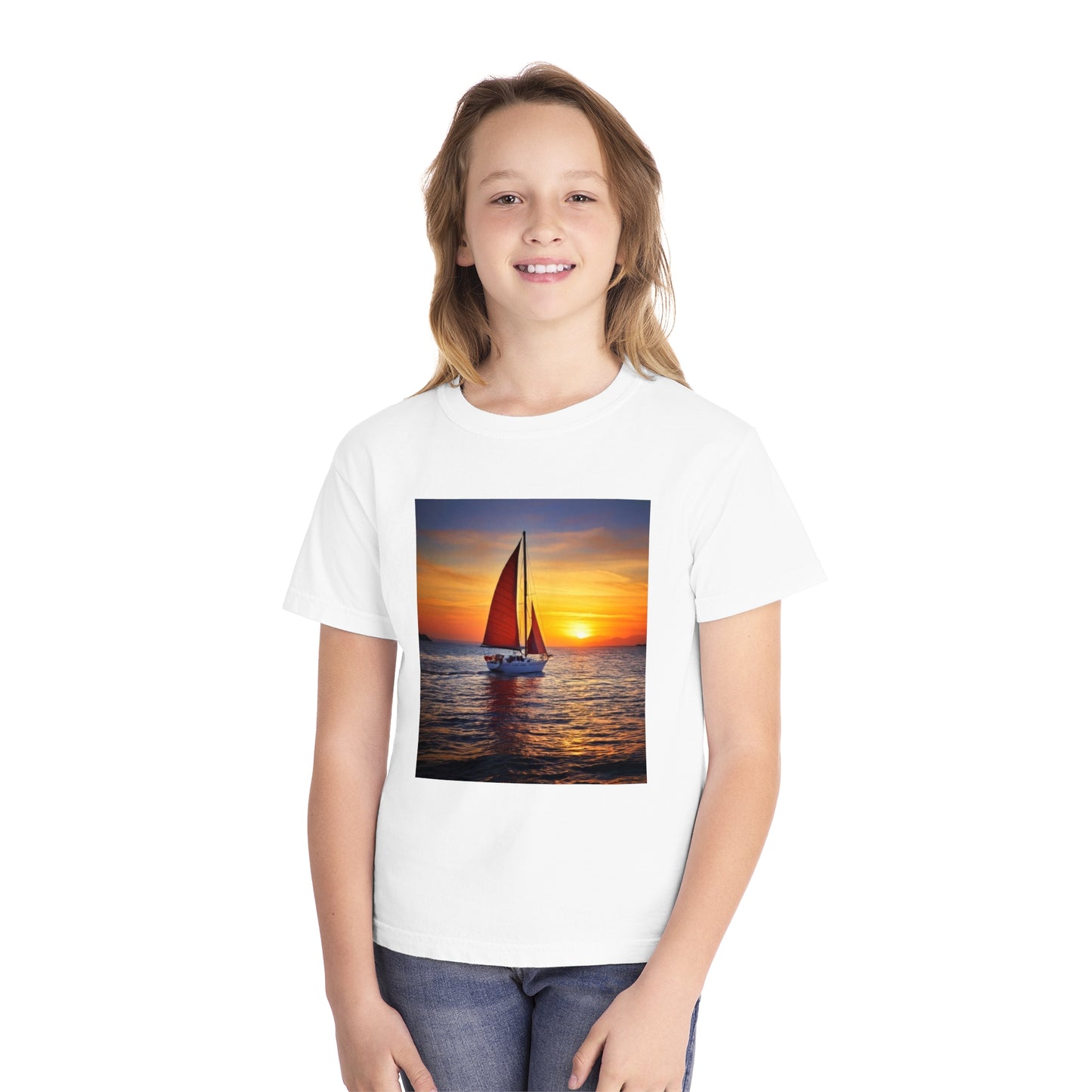Sailing Youth Midweight Tee
