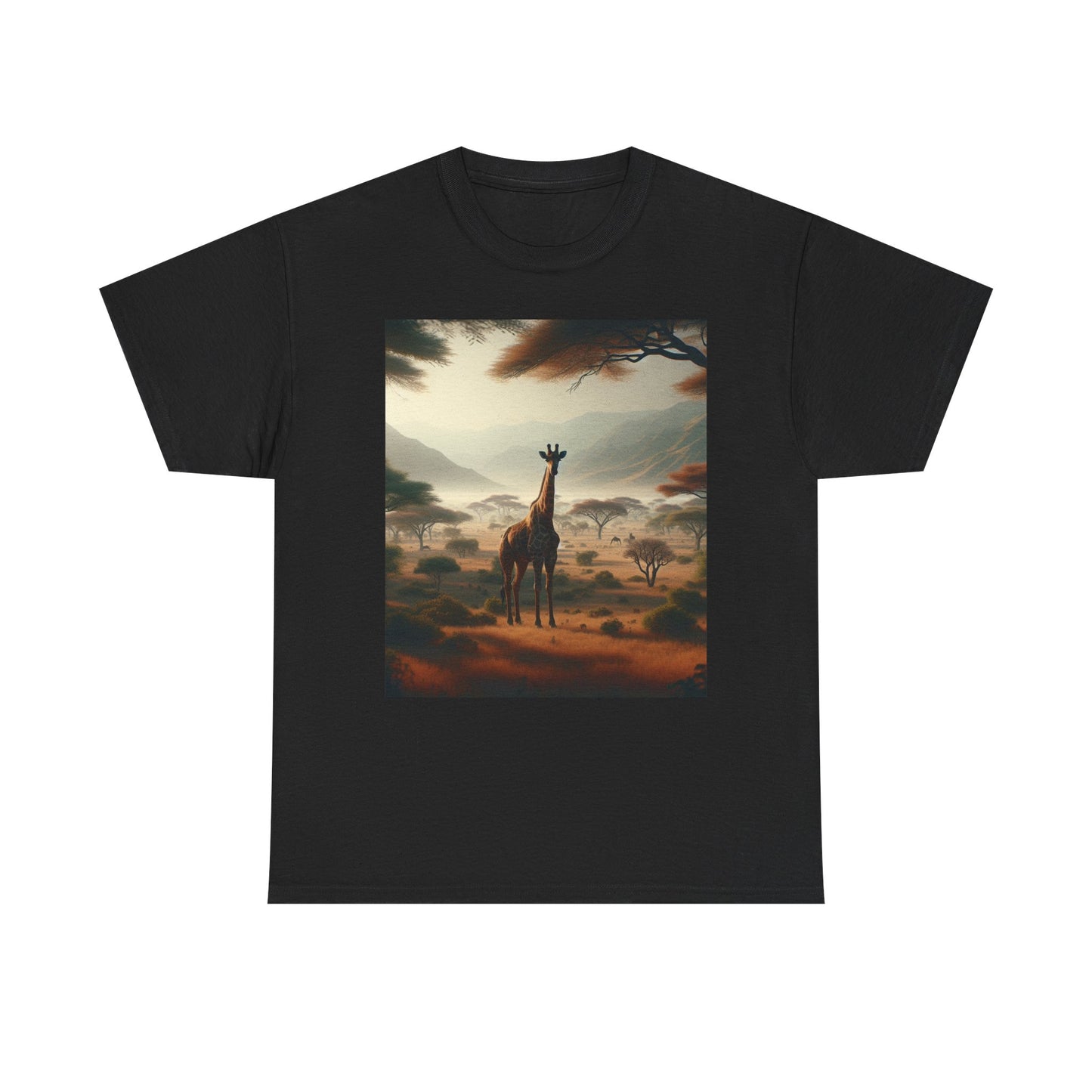 Giraffes Women's Heavy Cotton Tee