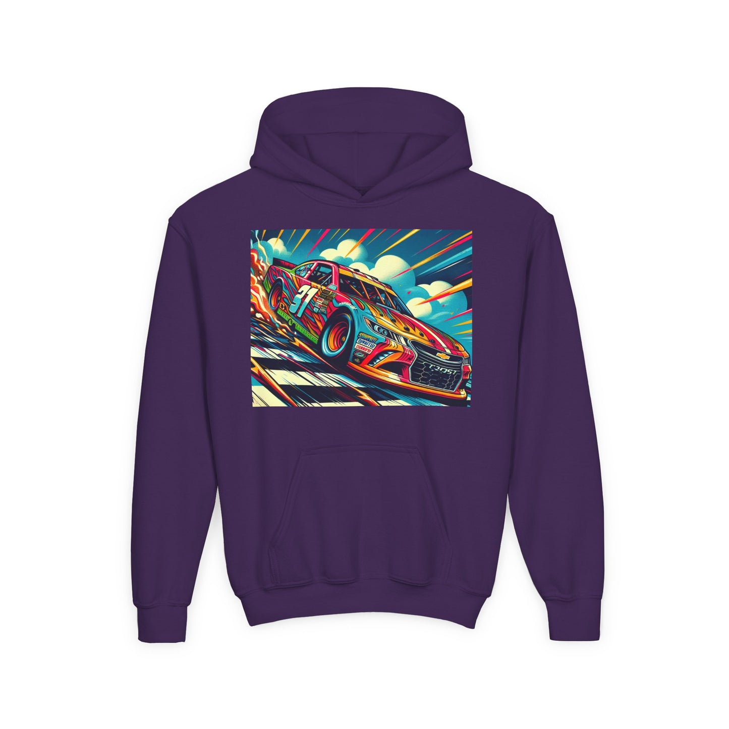 Nascar 31 Youth Hoodie - Heavy Blend Sweatshirt