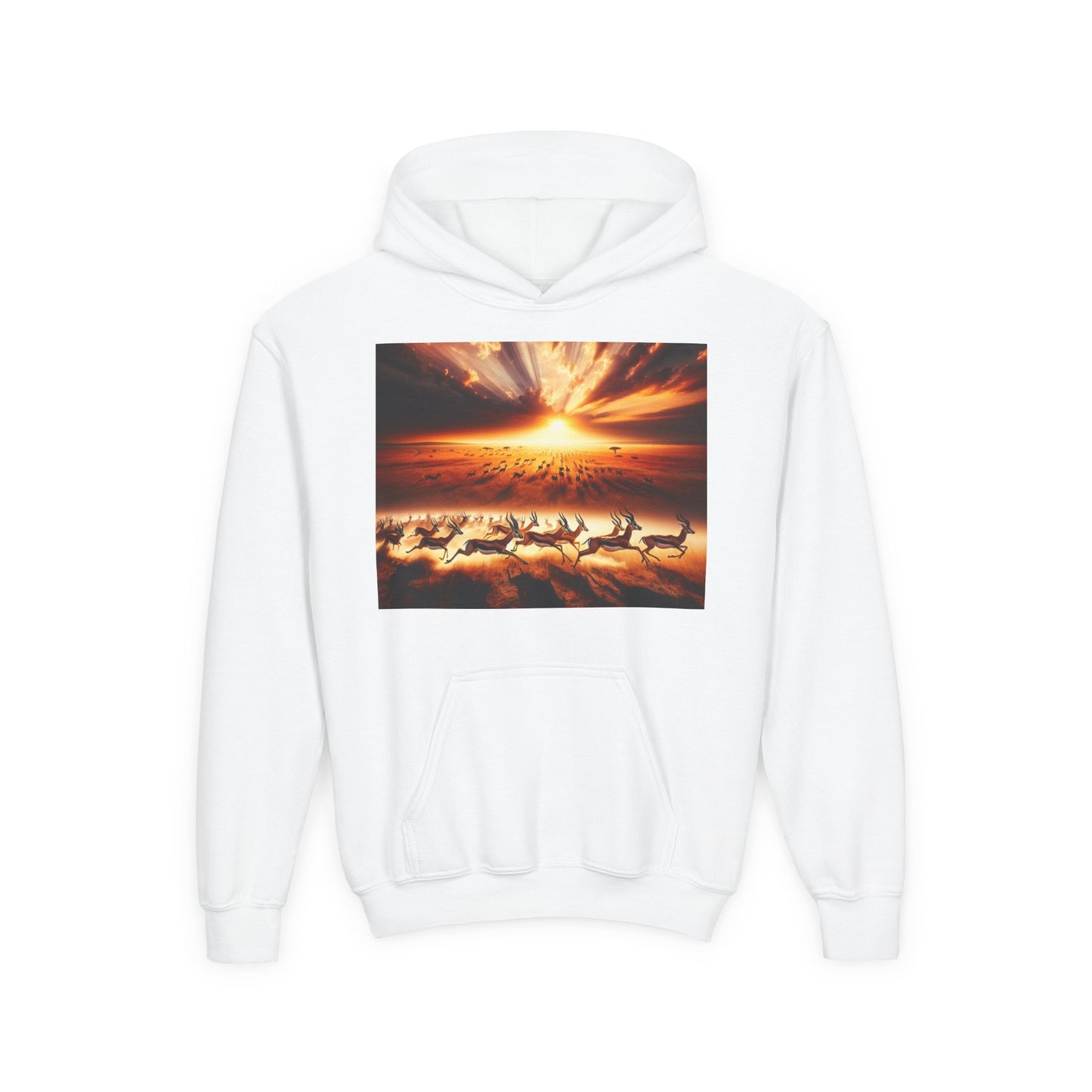 Gazelles Youth Hoodie - Heavy Blend Sweatshirt
