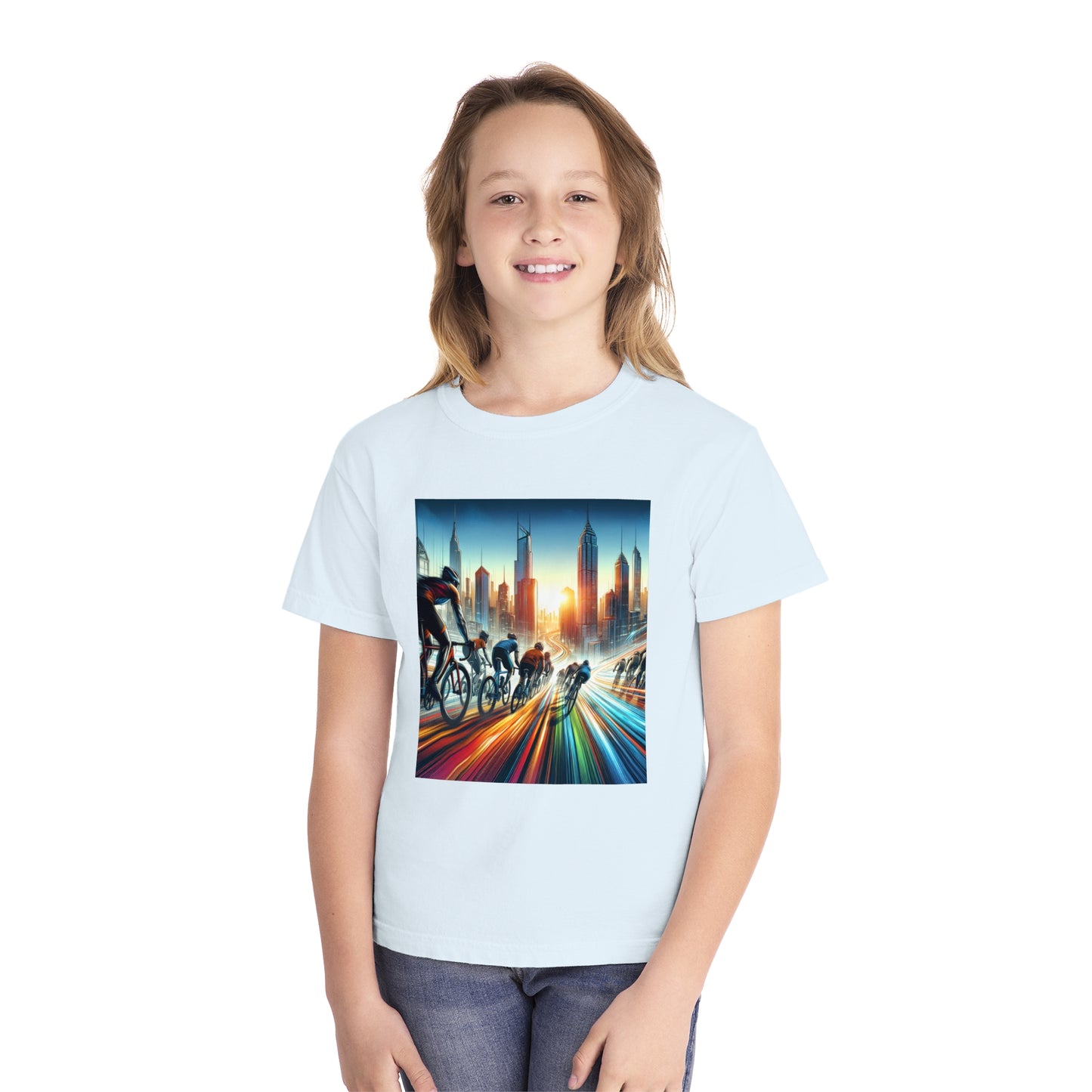 Cycling Youth Midweight Tee