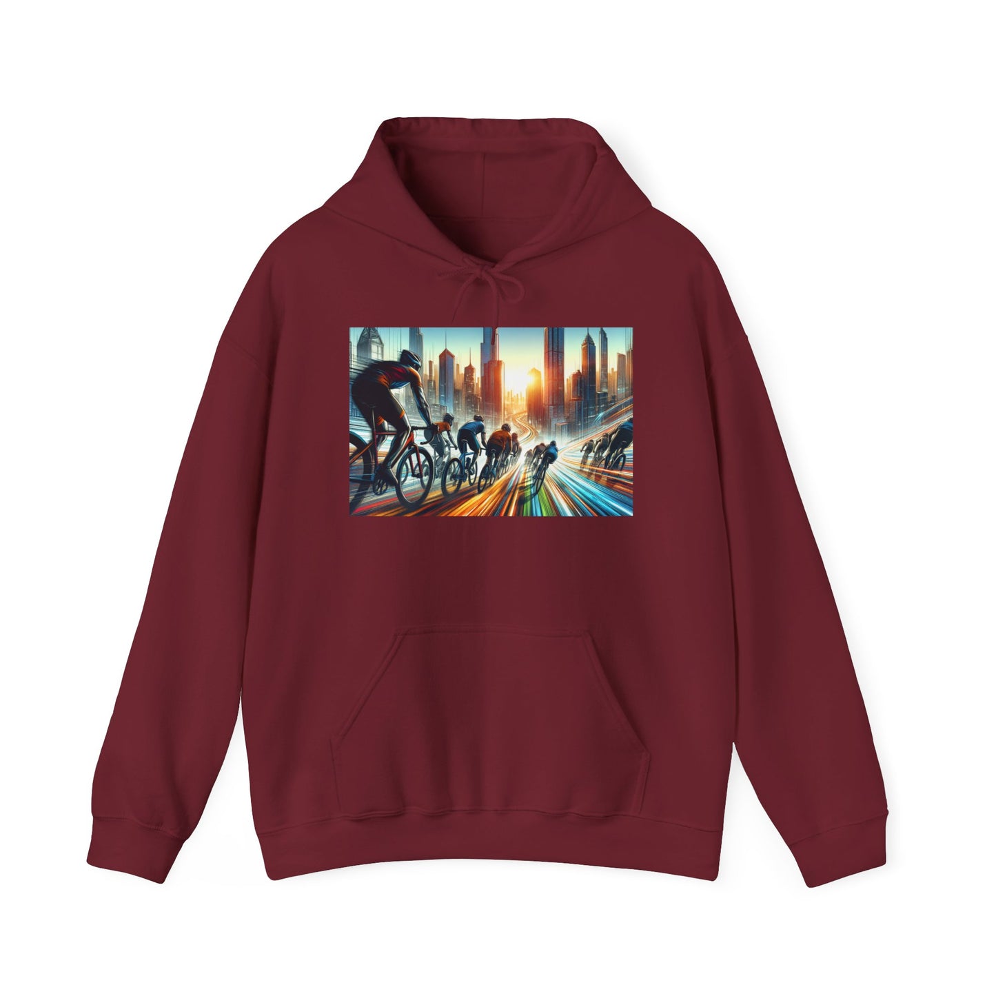 Cycling Unisex Hoodie - Sports Team Vibes