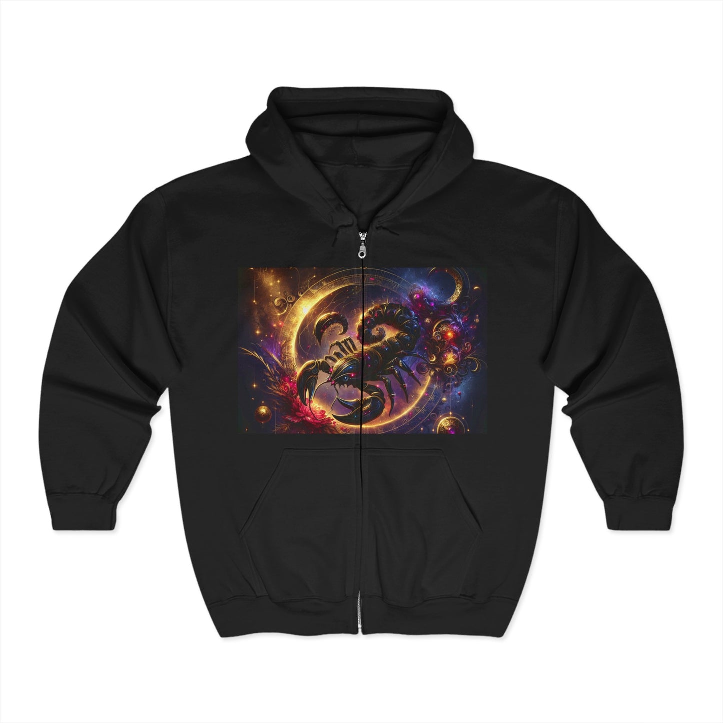 Scorpio Unisex Heavy Blend™ Full Zip Hooded Sweatshirt