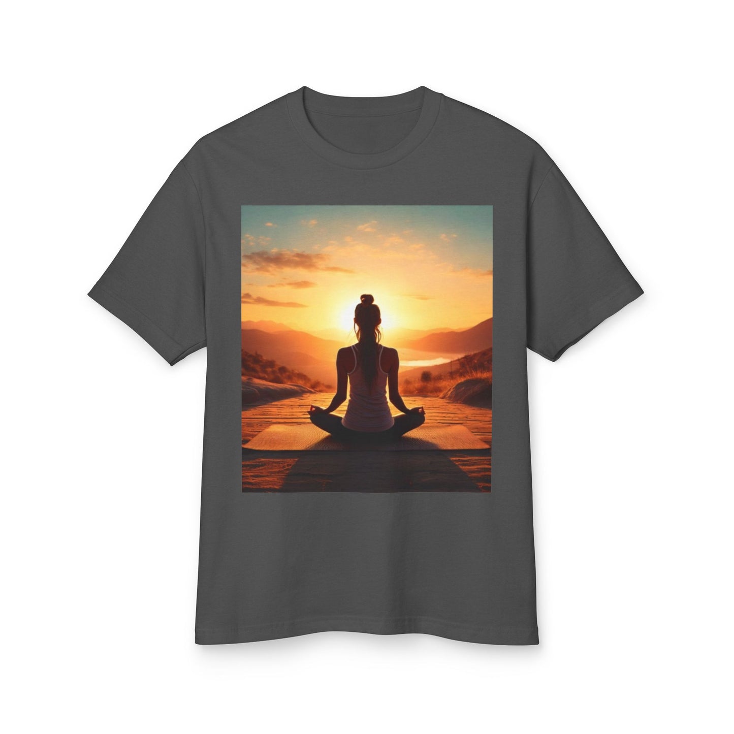 Yoga Heavyweight Tee - Unisex Garment-Dyed Shirt