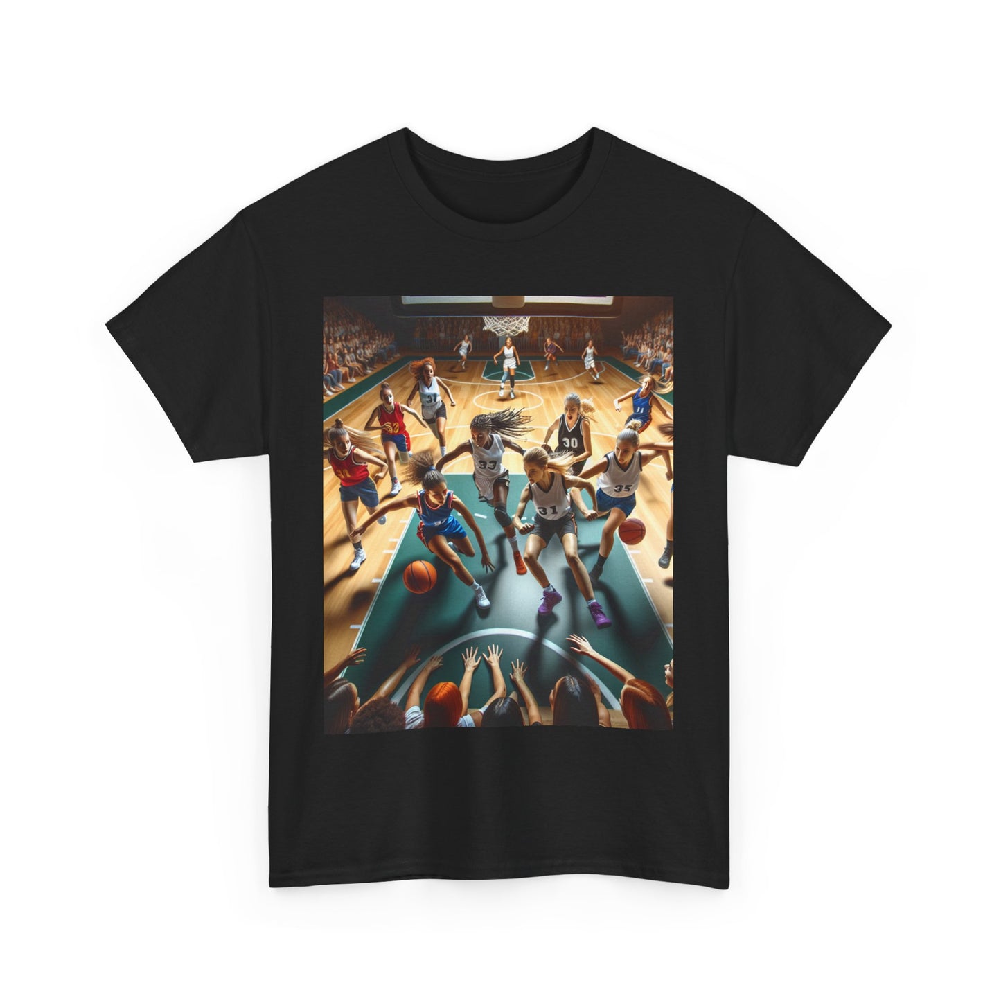 Basketball Women's Heavy Cotton Tee
