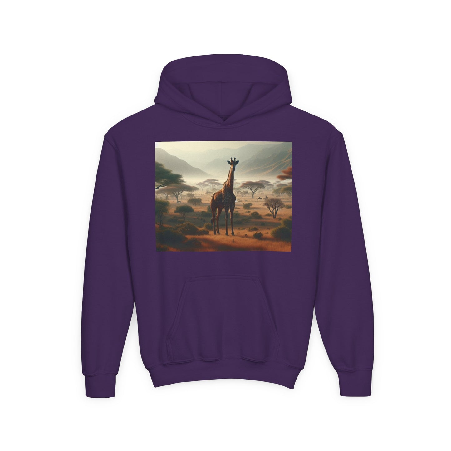 Giraffes Youth Hoodie - Heavy Blend Sweatshirt