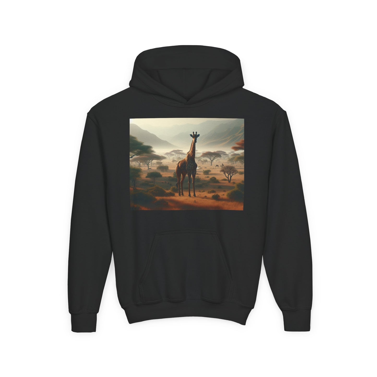 Giraffes Youth Hoodie - Heavy Blend Sweatshirt