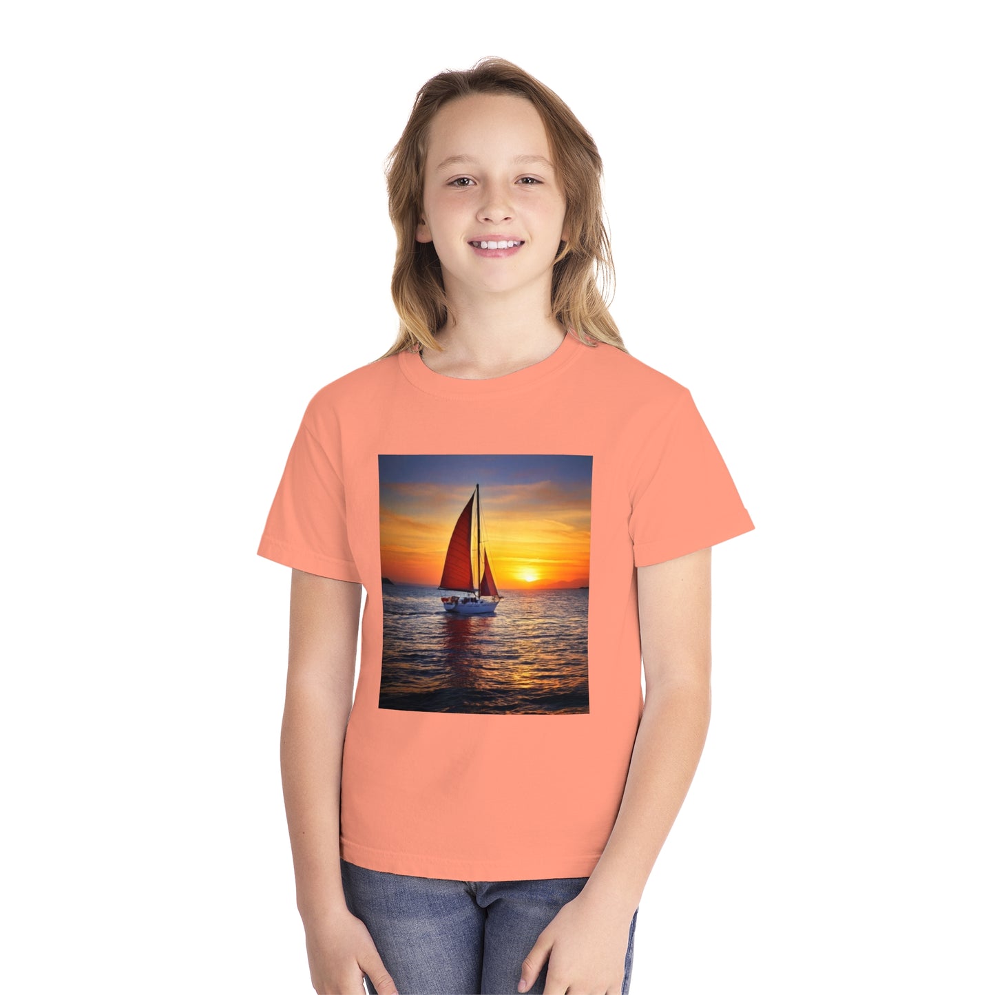 Sailing Youth Midweight Tee