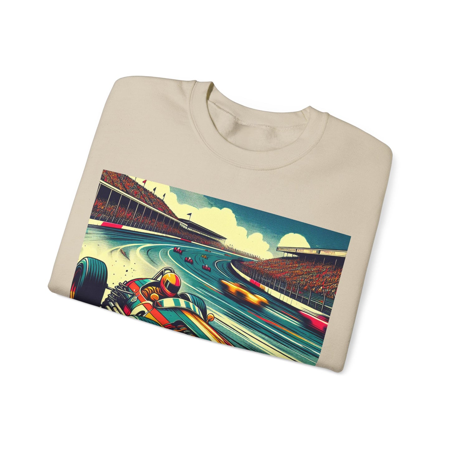 Race Car Crewneck Sweatshirt | Racing Apparel, Unisex Sweatshirt, F1 Gift, Motorsports Clothing, Car Enthusiasts Sweatshirt