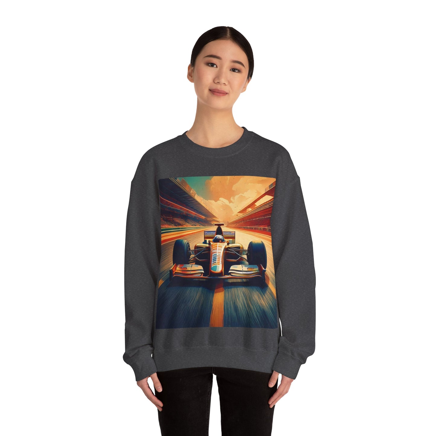 Race Car Crewneck Sweatshirt | Racing Apparel, Unisex Sweatshirt, F1 Gift, Motorsports Clothing, Car Enthusiasts Sweatshirt
