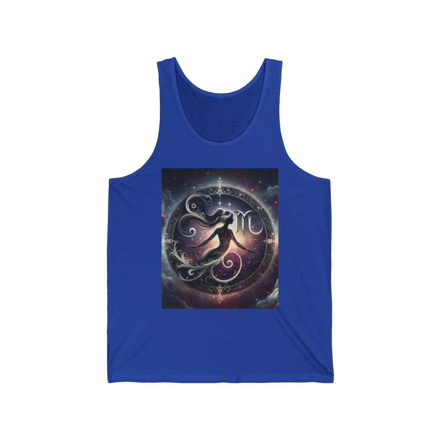 Virgo Unisex Jersey Tank Top - Perfect for Festivals & Casual Wear