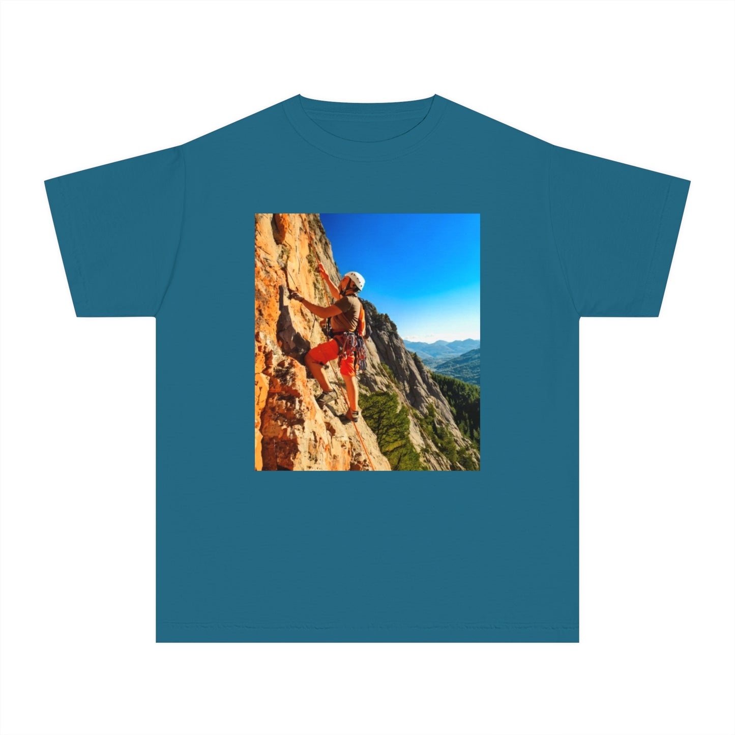 Rock Climbing Youth Midweight Tee