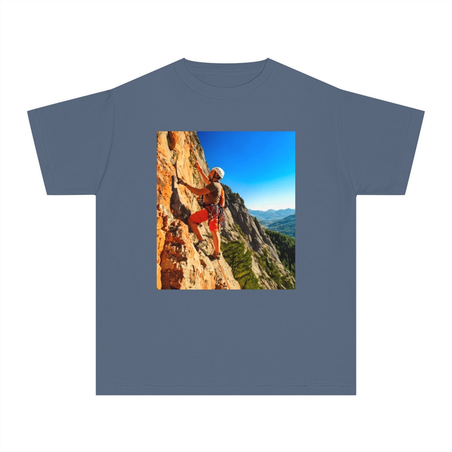 Rock Climbing Youth Midweight Tee