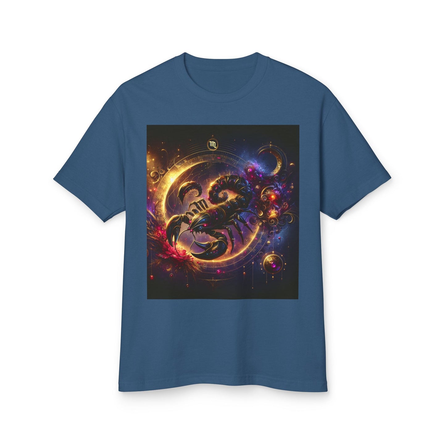 Scorpio Heavyweight Tee - Unisex Garment-Dyed Shirt