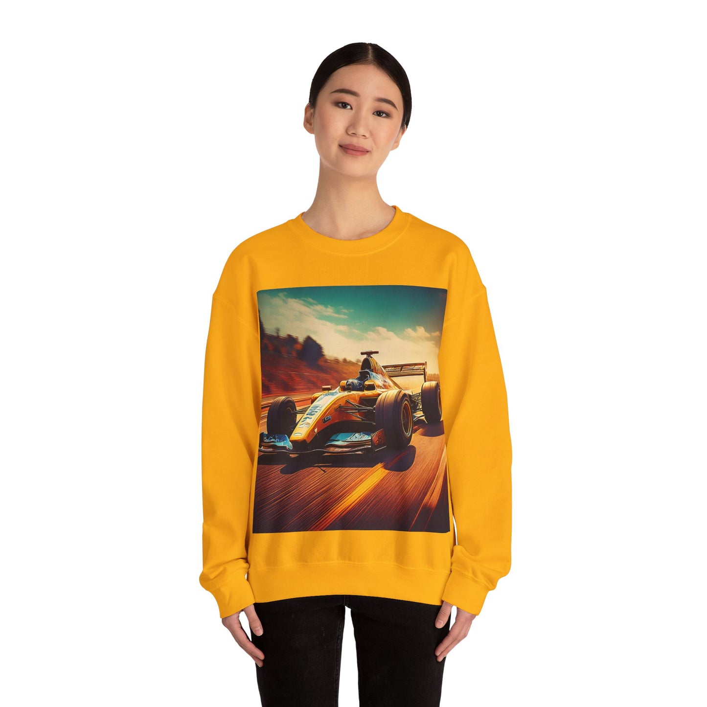 Race Car Crewneck Sweatshirt | Racing Apparel, Unisex Sweatshirt, F1 Gift, Motorsports Clothing, Car Enthusiasts Sweatshirt